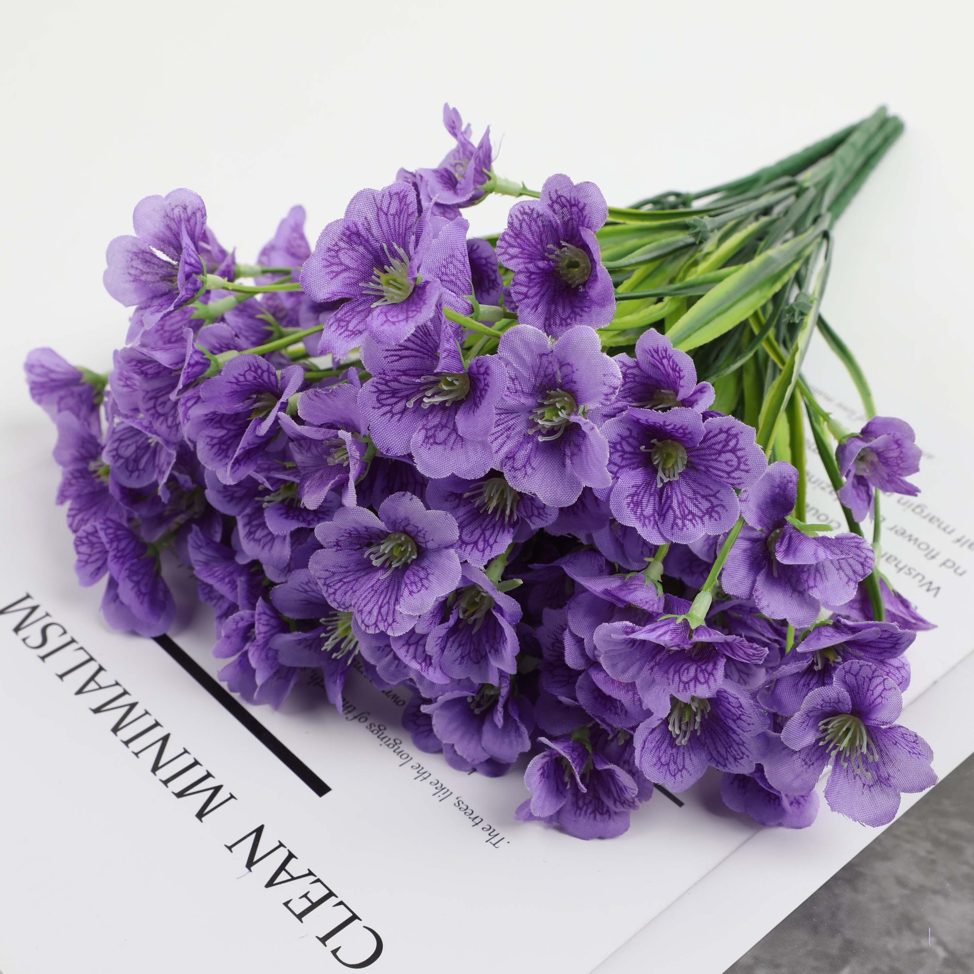 Artificial Violets Fake Flowers Wedding Room Party Decoration - Buy ...